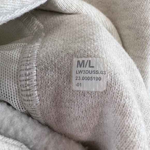 Lululemon Cropped Quarter Zip Hoodie Gray M L Thumbholes Athleisure - Picture 9 of 11